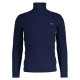 блуза,мъжки,пуловери,gant,8050607,cable,sweater,dark,jeansblue,melange