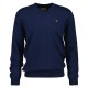 блуза,мъжки,пуловери,gant,8060069,v,neck,sweater,blue