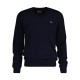 блуза,мъжки,пуловери,gant,8060069,v,neck,sweater,blue,(evening,blue)