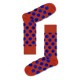 чорапи,мъжки,чорапи,happy,socks,big,dot,hs1953,socks,orange,(multicolored)