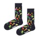 чорапи,мъжки,чорапи,happy,socks,veggie,socks,black,(multicolored)