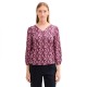 тениска,дамски,тениски,tom,tailor,1044406,crincle,henley,3,4,sleeve,t,shirt,pink,(berry,floral,design)