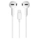 слушалки,слушалки,uni,lightning,1.2,m,earphones,white,(white)