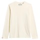 тениска,мъжки,тениски,superdry,classic,essential,long,sleeve,t,shirt,bone,white,(white)