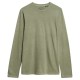 тениска,мъжки,тениски,superdry,classic,essential,long,sleeve,t,shirt,washed,light,khaki,(green)