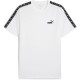 тениска,мъжки,тениски,puma,ess,tape,short,sleeve,t,shirt,white