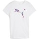 тениска,дамски,тениски,puma,graphics,floral,cat,logo,short,sleeve,t,shirt,white,(white)