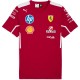 тениска,мъжки,тениски,puma,sf,team,short,sleeve,t,shirt,dark,cherry,(red)