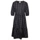 рокля,дамски,поли,и,рокли,trespass,helen,short,sleeve,dress,black,(black,check)