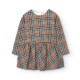 рокля,дамски,поли,и,рокли,boboli,knit,check,long,sleeve,dress,multicolor,(multicolored,pictures)