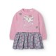 рокля,дамски,поли,и,рокли,boboli,knitwear,combined,long,sleeve,dress,pink,(flemish,1)