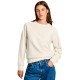 блуза,дамски,блузи,pepe,jeans,felicity,sweatshirt,beige,(mousse,white)