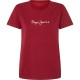тениска,мъжки,тениски,дамски,тениски,pepe,jeans,fiore,short,sleeve,t,shirt,red,(burnt,red)