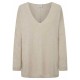 блуза,дамски,пуловери,дамски,плетени,дрехи,pepe,jeans,pl702220,isela,v,neck,sweater,beige,(light,beige)
