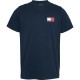 тениска,мъжки,тениски,tommy,jeans,dm0dm20740,short,sleeve,t,shirt,dark,night,navy,(blue)