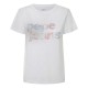 тениска,дамски,тениски,pepe,jeans,pl505970,short,sleeve,t,shirt,white,(white)