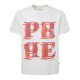 тениска,мъжки,тениски,pepe,jeans,pm509634,short,sleeve,t,shirt,off,white,(white)