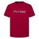 тениска,мъжки,тениски,pepe,jeans,pm509649,short,sleeve,t,shirt,ruby,red,(red)