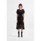 рокля,дамски,поли,и,рокли,armani,exchange,6dya08,yn1vz,short,sleeve,midi,dress,black