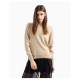 блуза,дамски,пуловери,дамски,плетени,дрехи,armani,exchange,6dym2c,ym2fz,sweater,beige