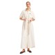 рокля,дамски,поли,и,рокли,lee,western,short,sleeve,long,dress,ecru,(beige)