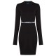 дънки,дамски,поли,и,рокли,karl,lagerfeld,jeans,a1w13009,dress,black,(black)