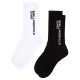чорапи,дамски,чорапи,karl,lagerfeld,a1w47053,socks,2,pairs,white,black