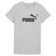 тениска,дамски,тениски,puma,ess,n1,logo,short,sleeve,t,shirt,light,gray,heather,(grey)