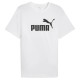тениска,мъжки,тениски,puma,ess,n1,logo,short,sleeve,t,shirt,white
