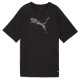 тениска,дамски,тениски,puma,evostripe,relaxed,short,sleeve,t,shirt,black,(black)