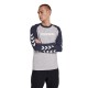 тениска,мъжки,тениски,hummel,legacy,blocked,long,sleeve,t,shirt,grey,(grey,melange,blue,nights)