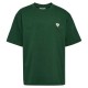тениска,детски,тениски,hummel,loose,bee,short,sleeve,t,shirt,dark,green,(green)