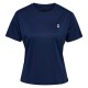 тениска,дамски,тениски,hummel,pulse,training,short,sleeve,t,shirt,dress,blues,(blue)