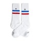 чорапи,мъжки,чорапи,jimmy,lion,athletic,essentials,stripes,crew,socks,white,(white)