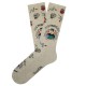 чорапи,мъжки,чорапи,jimmy,lion,athletic,frida,viva,mexico,crew,socks,beige,(beige)
