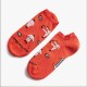 чорапи,мъжки,чорапи,jimmy,lion,clockwork,orange,pattern,short,socks,orange,(orange)