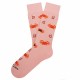 чорапи,мъжки,чорапи,jimmy,lion,cool,crab,crew,socks,pink,(pink)