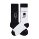 чорапи,мъжки,чорапи,jimmy,lion,dr,jekyll,and,mr,hyde,crew,socks,white,black,(black,white)
