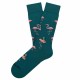 чорапи,мъжки,чорапи,jimmy,lion,funky,flamingo,crew,socks,green,(green)