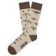 чорапи,мъжки,чорапи,jimmy,lion,insects,crew,socks,beige,(beige)