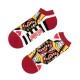 чорапи,мъжки,чорапи,jimmy,lion,queen,of,hearts,short,socks,red,(white,+,black)