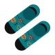 чорапи,мъжки,чорапи,jimmy,lion,skulls,no,show,socks,green,blue,(acqua)