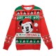 блуза,мъжки,пуловери,cerdá,christmas,mickey,sweater,red,(red)