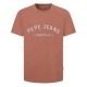 тениска,мъжки,тениски,pepe,jeans,aldridge,short,sleeve,t,shirt,brown