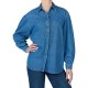 риза,с,дълъг,ръкав,дамски,блузи,дамски,ризи,pepe,jeans,charlie,sparkle,long,sleeve,shirt,blue