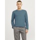 блуза,мъжки,пуловери,jack,&,jones,globe,sweater,blue,(goblin,blue)