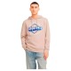 суичър,мъжки,пуловери,jack,&,jones,logo,2,col,hoodie,moonbeam,(beige)