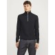 блуза,мъжки,пуловери,jack,&,jones,perfect,half,zip,sweater,black