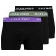 боксерки,мъжко,бельо,jack,&,jones,axel,solid,boxers,3,units,black,(black)