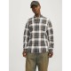 карирана,риза,мъжки,ризи,jack,&,jones,brook,check,structure,long,sleeve,shirt,grey,(black,oyster)